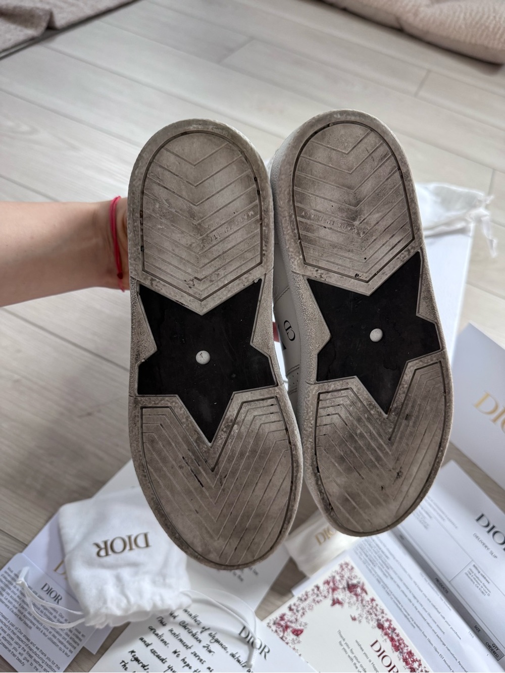 Dior Star Sneaker sz 35.5 - Picture 9 of 12